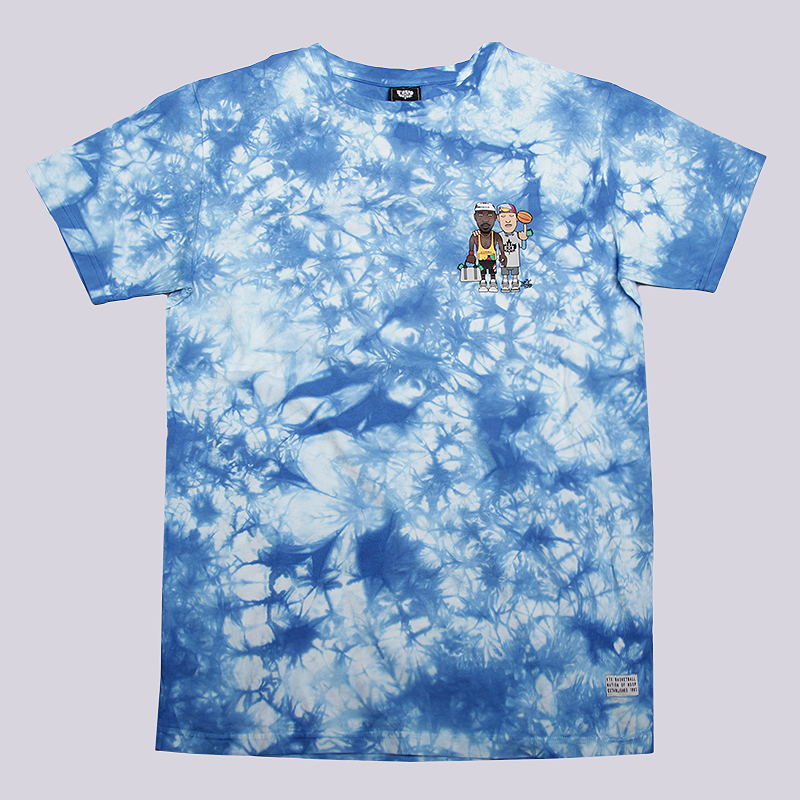 мужская голубая футболка K1X LV Venice Tie Dye Tee 1171-2506/4543 - цена, описание, фото 1